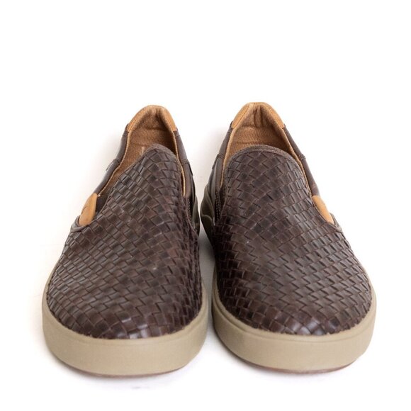 OluKai Brown Woven Loafers - Picture 6 of 16